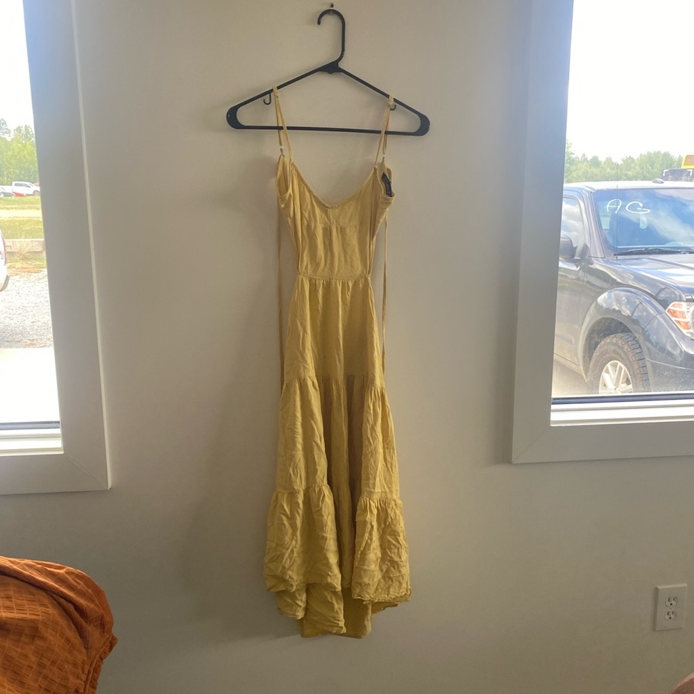 Yellow Vintage Maxi Dress